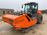 Used Hamm Compactor in yard
